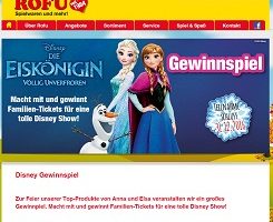 Rofu Gewinnspiel
