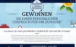 S. Pellegrino Gewinnspiel