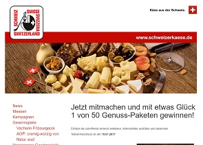 Switzerland Cheese Gewinnspiel