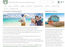 renovieren.de Gewinnspiel