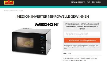 selbst Gewinnspiel