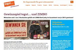 tegut Gewinnspiel