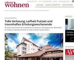 zuhause Wohnen Gewinnspiel