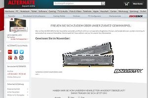 Alternate Gewinnspiel