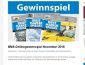 Briefmarkenspiegel Gewinnspiel