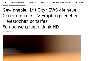 City News Gewinnspiel