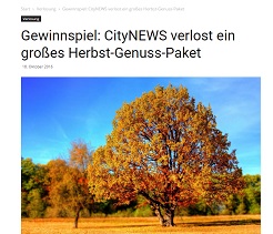 CityNews Gewinnspiel