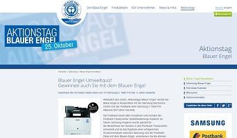 Der Blaue Engel Gewinnspiel