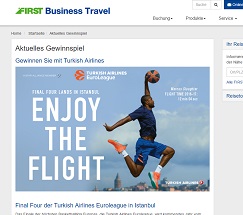 First Buisness Travel Gewinnspiel