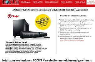 Focus Gewinnspiel