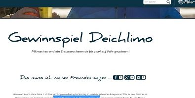 Föhr Gewinnspiel
