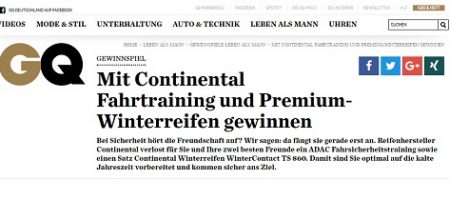 GQ Gewinnspiel