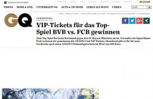 GQ Gewinnspiel