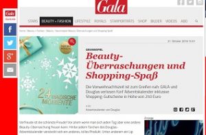 Gala Gewinnspiel