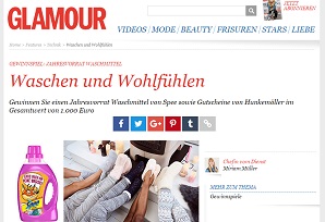 Glamour Gewinnspiel