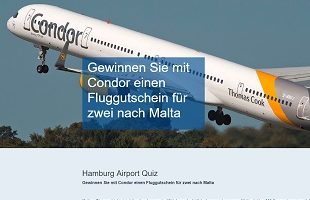 Hamburg Airport Gewinnspiel