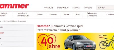 Hammer Gewinnspiel