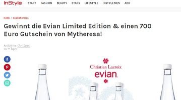InStyle Gewinnspiel