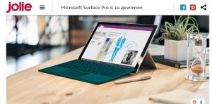Jolie Gewinnspiel