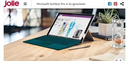 Jolie Gewinnspiel
