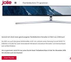 Jolie Gewinnspiel