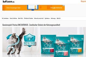 Katzen.de Gewinnspiel