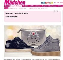 Mädchen Gewinnspiel