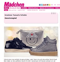 Mädchen Gewinnspiel