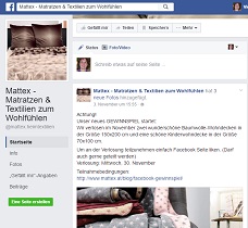 Mattex Gewinnspiel
