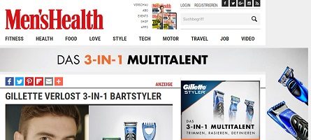 MensHealth Gewinnspiel