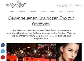 Mädchen Gewinnspiel