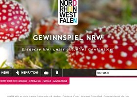 NRW-Tourismus Gewinnspiel
