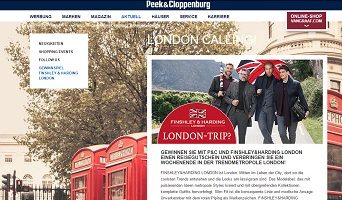 Peek und Cloppenburg Gewinnspiel