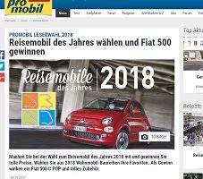 Fiat 500 C Gewinnspiel