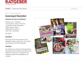 RatgeberGesund Gewinnspiel