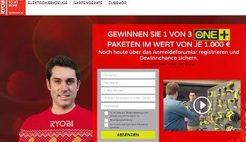 Ryobi Gewinnspiel