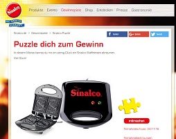 Sinalco Gewinnspiel