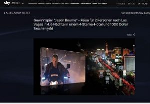 Sky Gewinnspiel