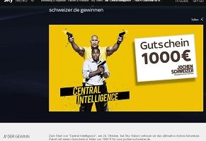 Sky Gewinnspiel