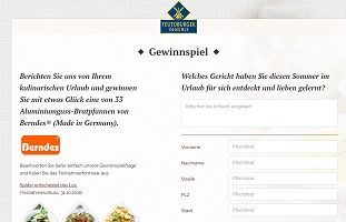 Teutoburger Ölmühle Gewinnspiel