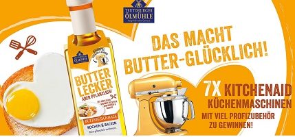 KitchenAid Artisan Gewinnspiel, Teutoburger Ölmühle Gewinnspiel