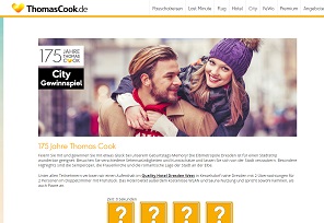 Thomas Cook Gewinnspiel