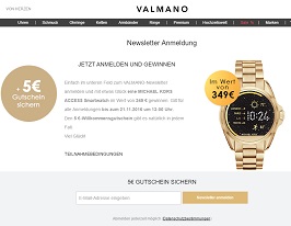 Valmano Gewinnspiel