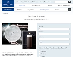 Villeroy und Boch Gewinnspiel