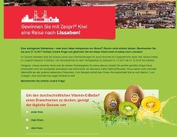 Zespri Gewinnspiel