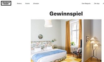 abenteuer und reisen Gewinnspiel
