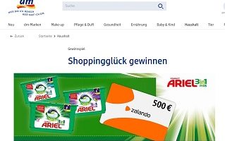 dm Gewinnspiel