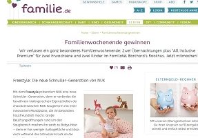 familie.de Gewinnspiel