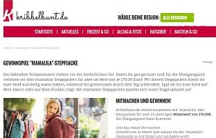 Kribbelbunt Gewinnspiel