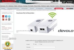 Alternate Gewinnspiel
